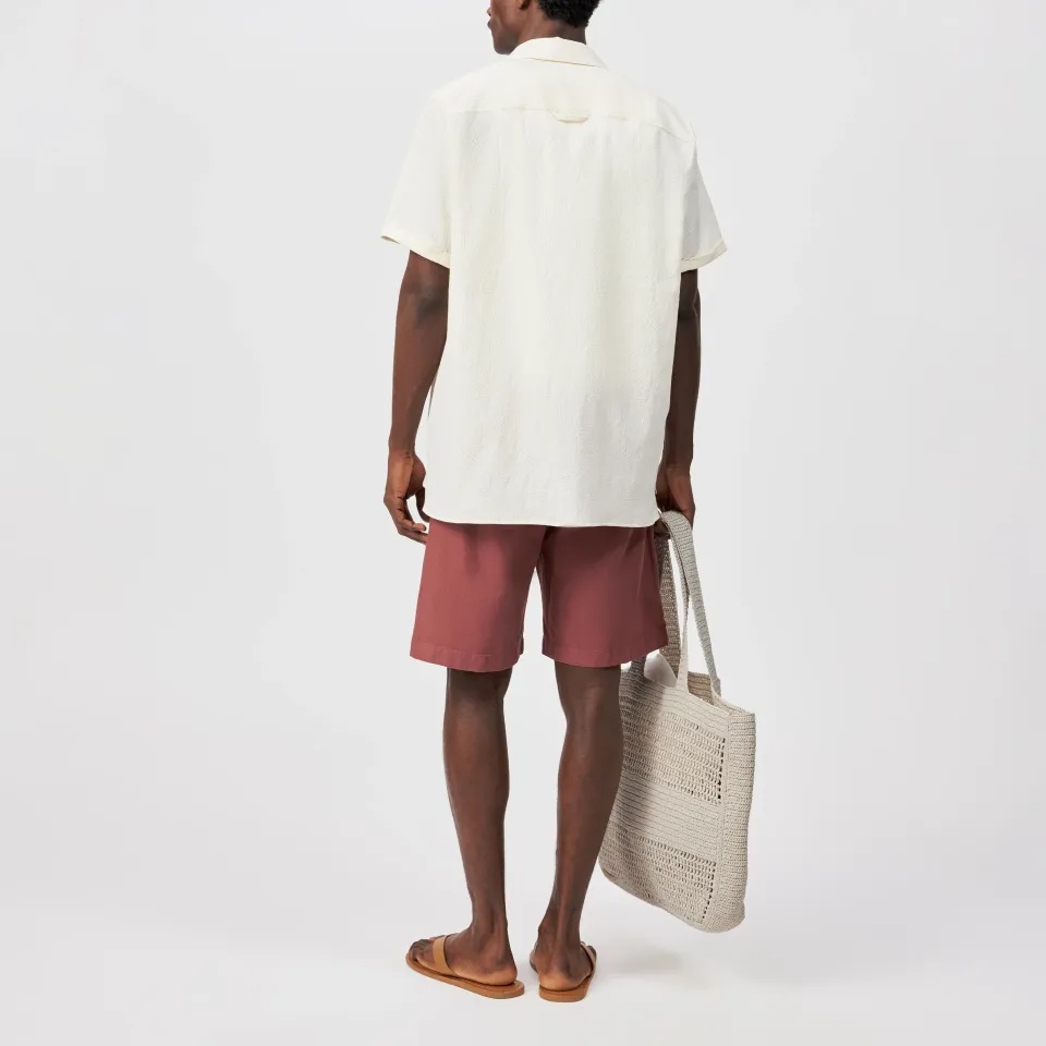 DRYKORN - Bijan Casual Short Sleeve Shirt In Light Jacquard