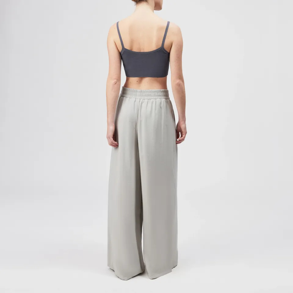 DRYKORN - Wide Τrousers Ιn Fluid Twill