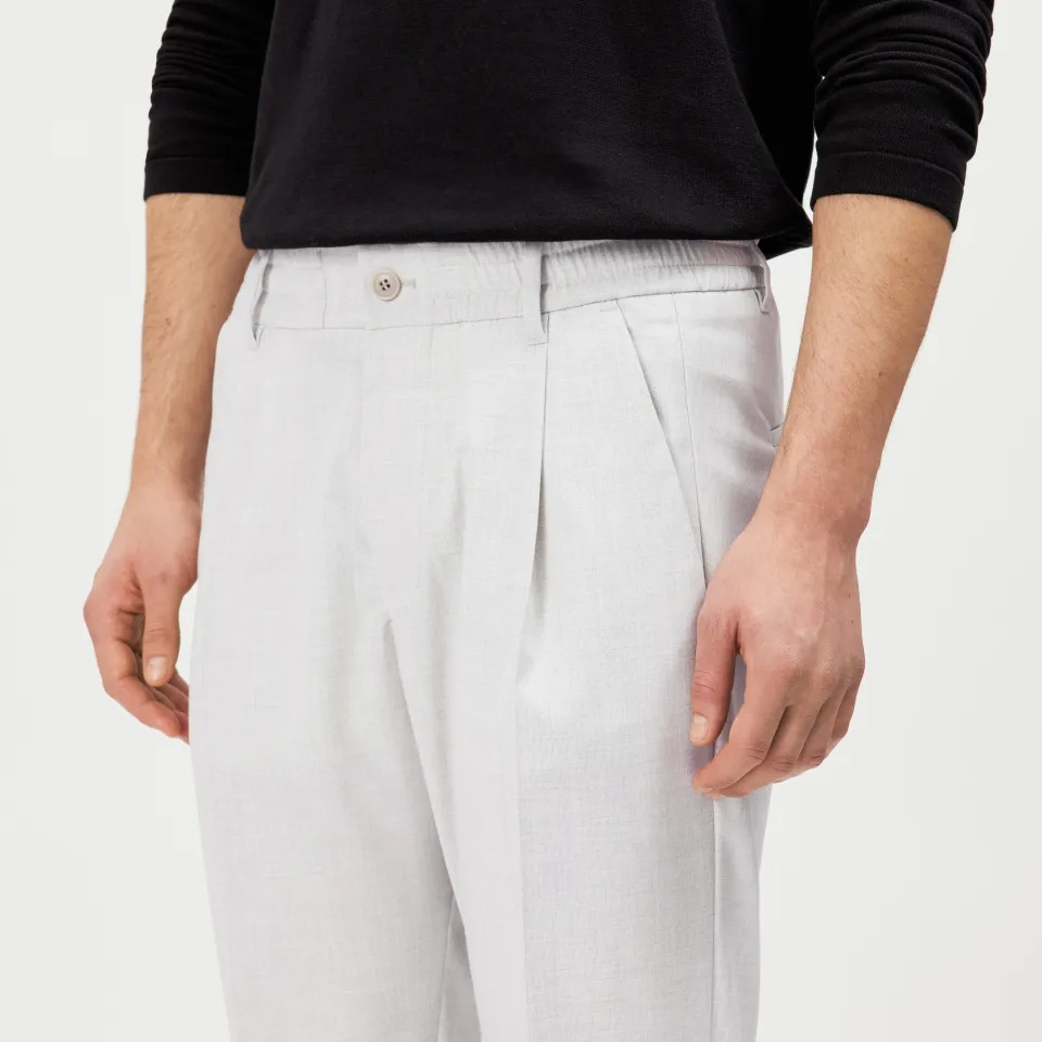 DRYKORN - CHASY Pleated Trousers In Viscose Blend