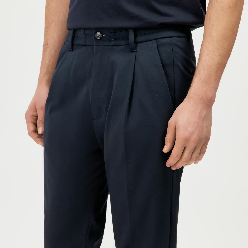 DRYKORN - Pleated Jersey Trousers