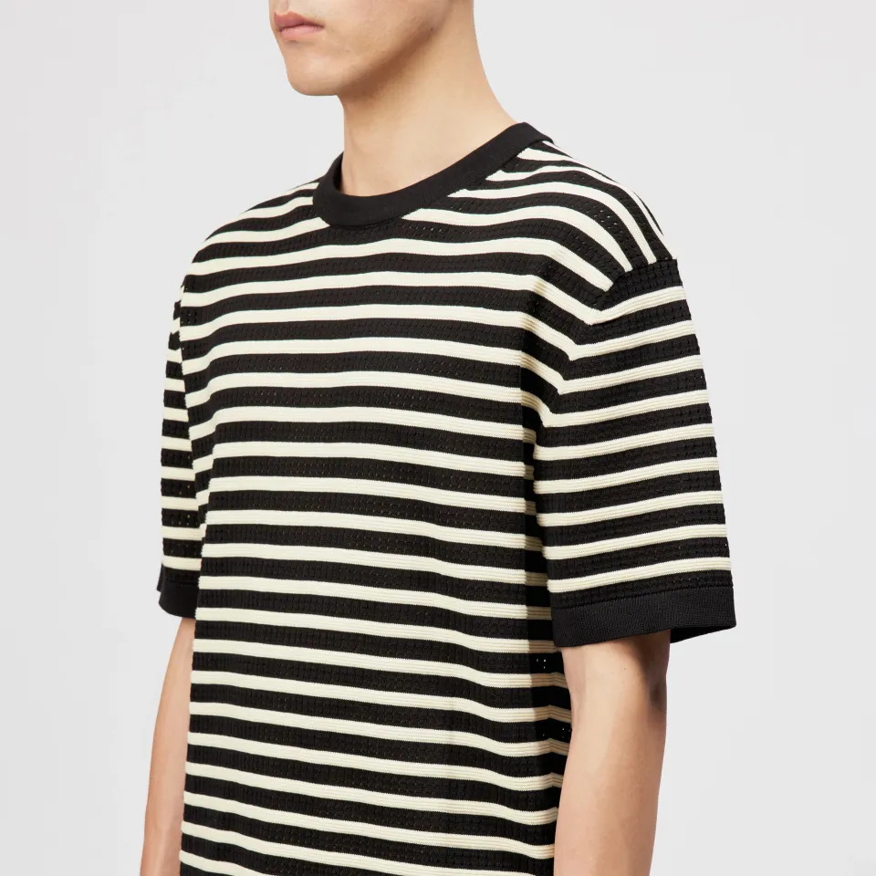 DRYKORN - Pure Cotton Striped Short-sleeve T-shirt