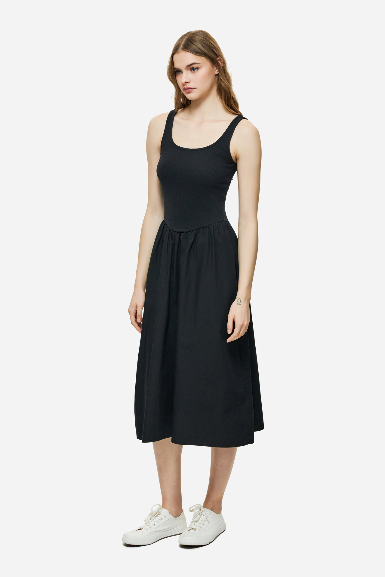 DIRTY LAUNDRY - 2 Fabric Dress