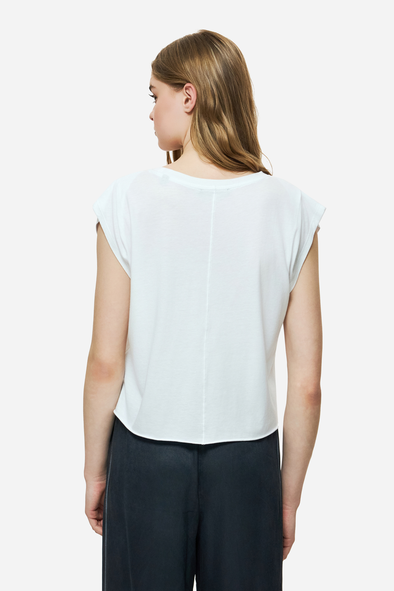 DIRTY LAUNDRY - Boxy T-Shirt With Sleeve Detail