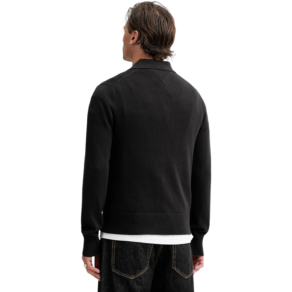 TOMMY HILFIGER JEANS - Slim Essential Polo Sweate