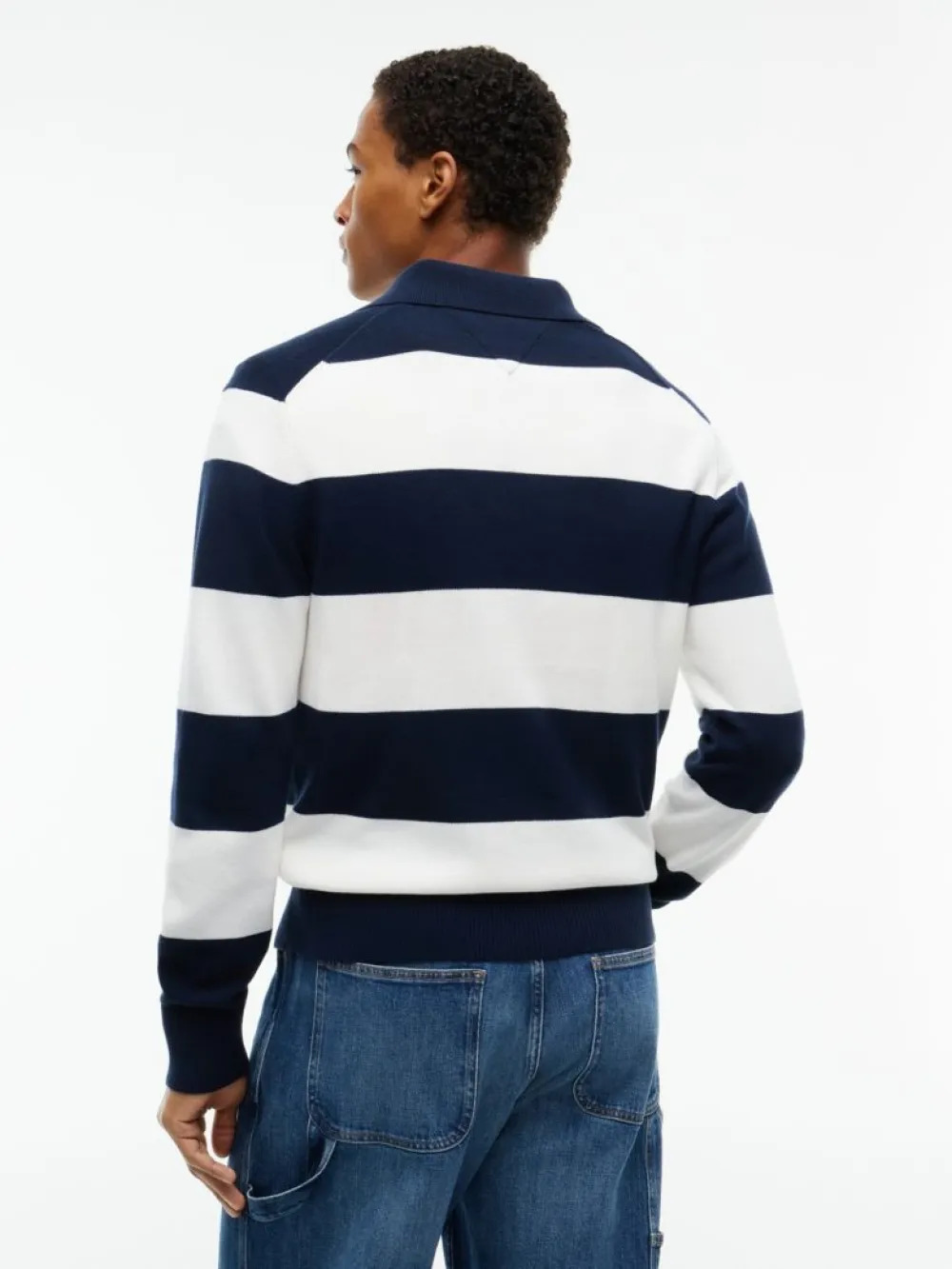 TOMMY HILFIGER JEANS - Slim Essential Polo Sweate