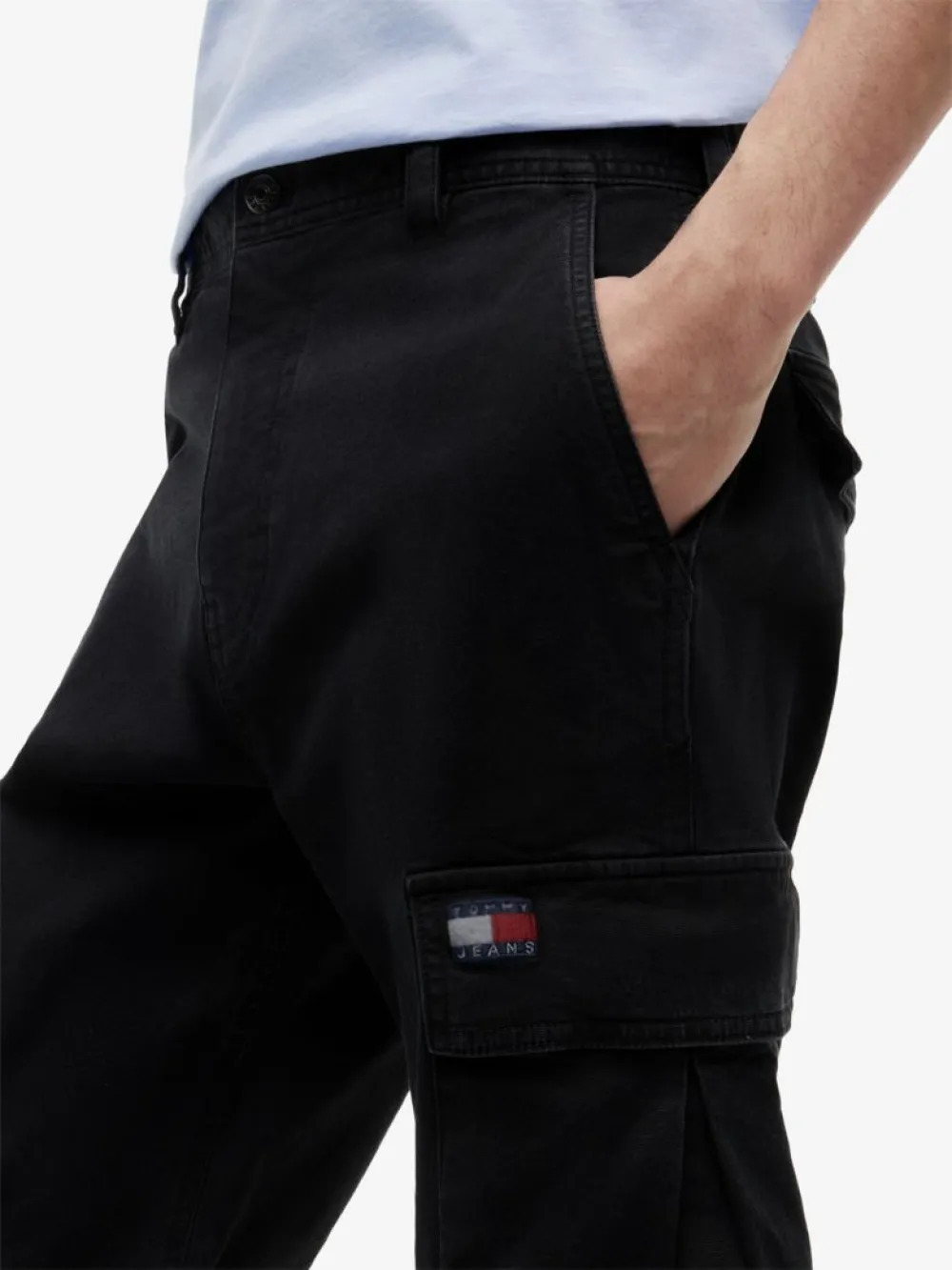 TOMMY HILFIGER JEANS - Otis Cotton Canvas Cargo