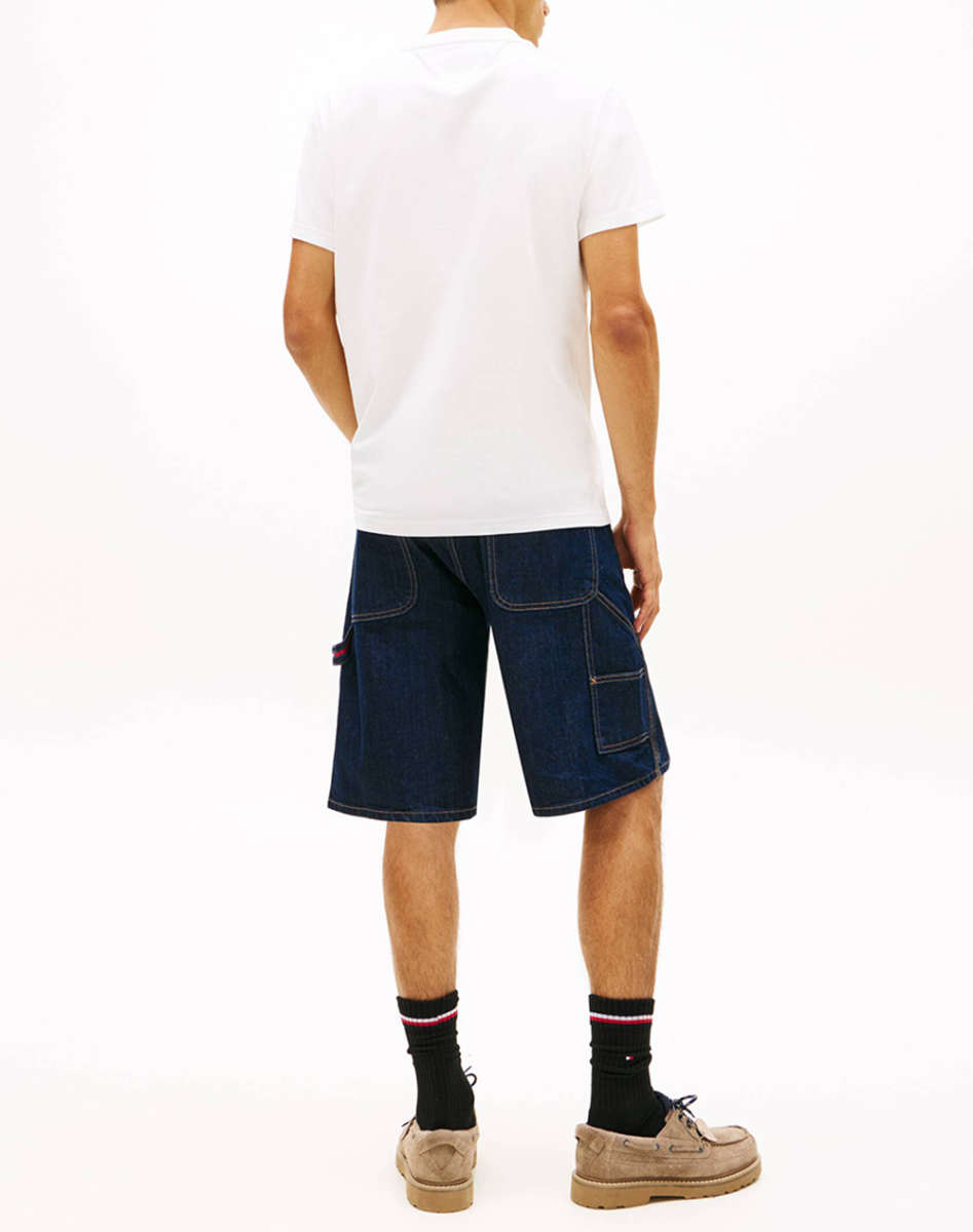 TOMMY HILFIGER JEANS - Slim Sign Chest Tee
