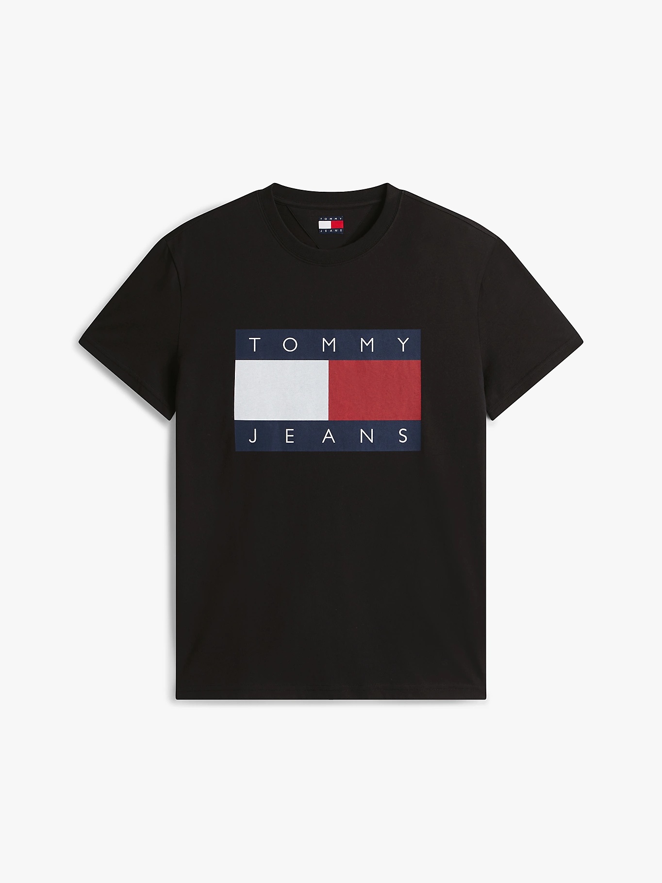 TOMMY HILFIGER JEANS - Flag Crew Neck T-Shirt