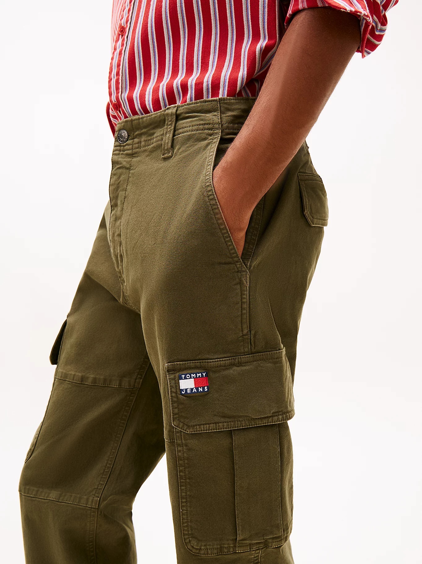 TOMMY HILFIGER JEANS - Sonny Cotton Canvas Cargo