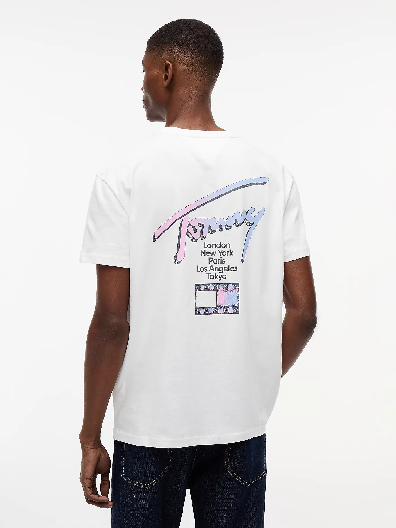 TOMMY HILFIGER JEANS - Reg City Sign Tee