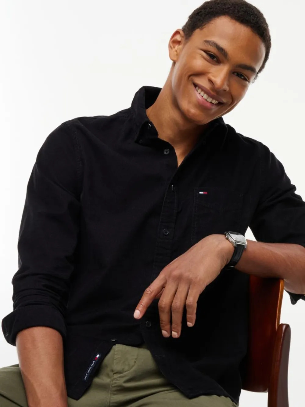 TOMMY HILFIGER JEANS - Baby Corduroy Shirt