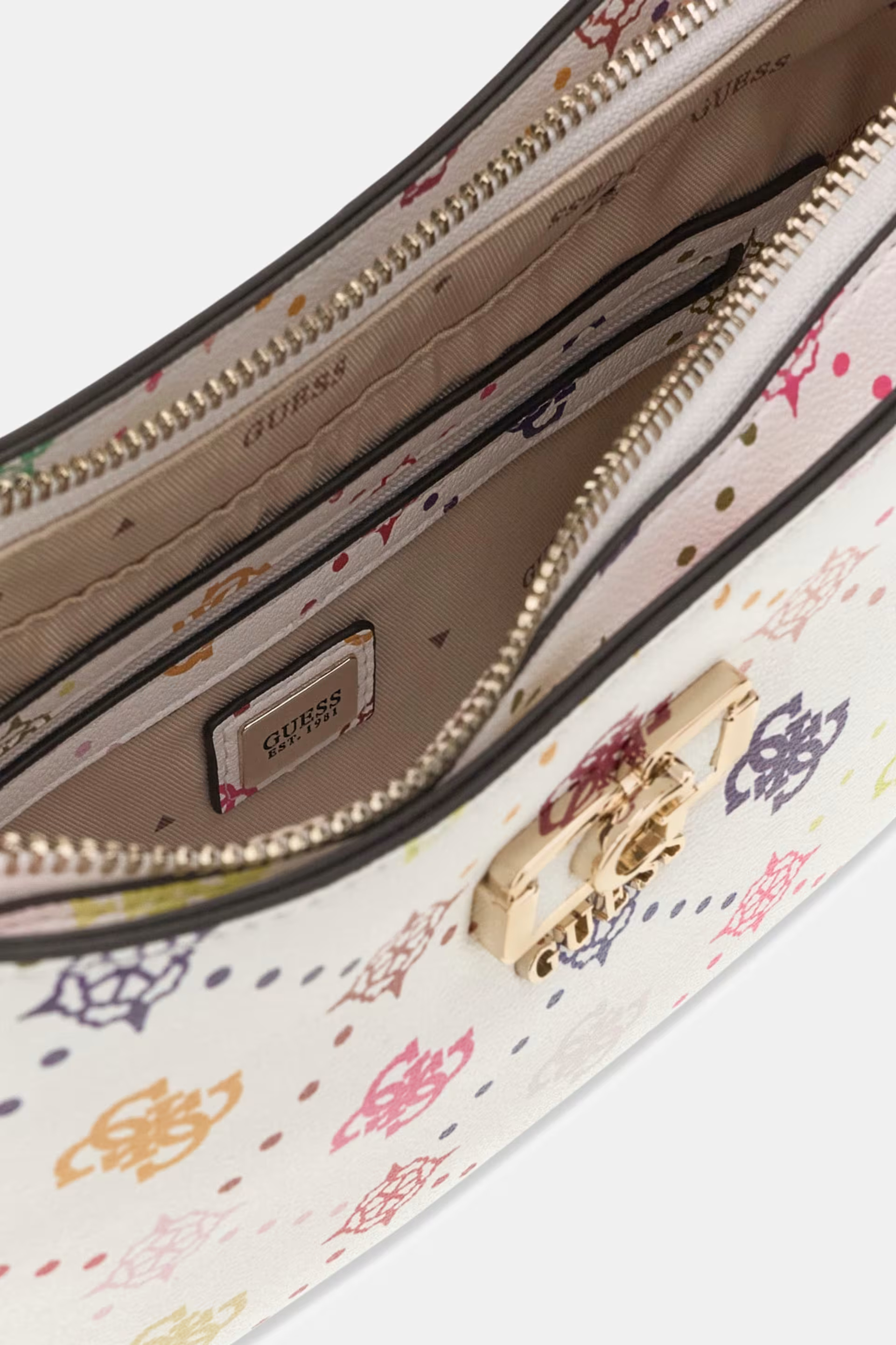 GUESS - Emelie Logo Top Zip Shoulder Bag
