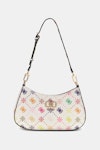 Emelie Logo Top Zip Shoulder Bag