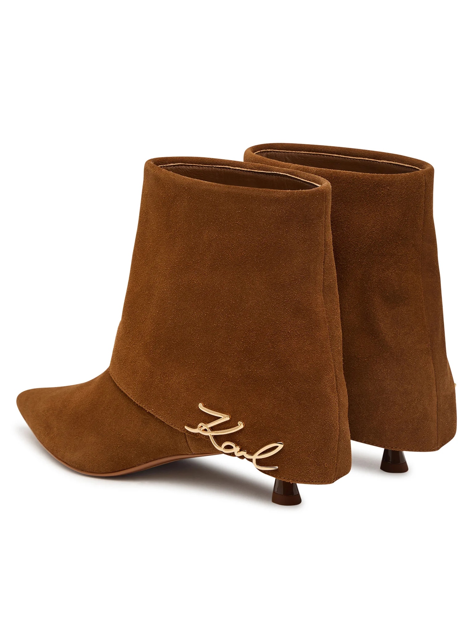 KARL LAGERFELD - Pasha Fold Down Ankle Boot