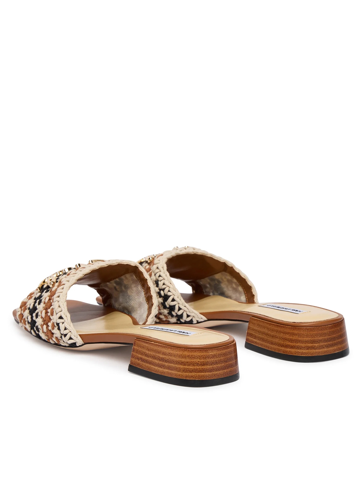 KARL LAGERFELD - Crochet Signia Slides