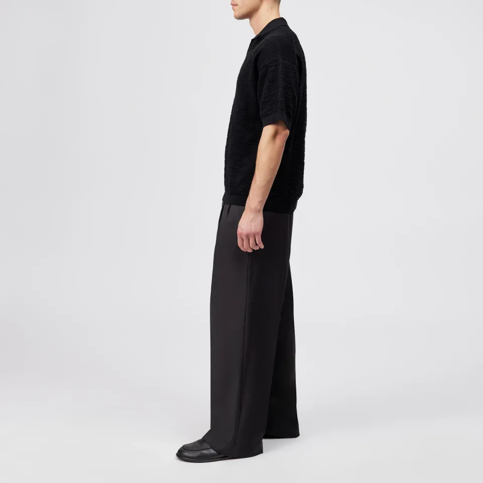 DRYKORN - Oversized Pure Cotton Knit Polo