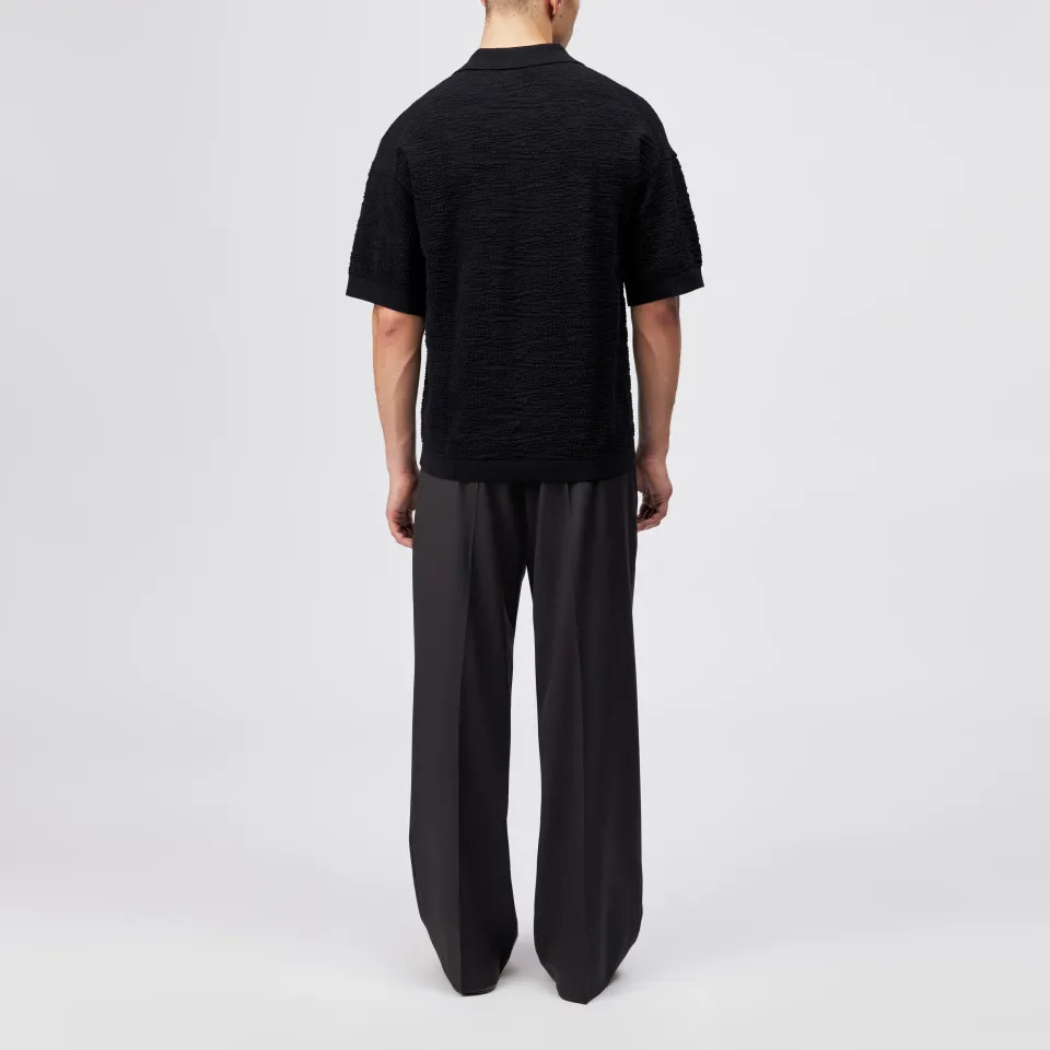 DRYKORN - Oversized Pure Cotton Knit Polo