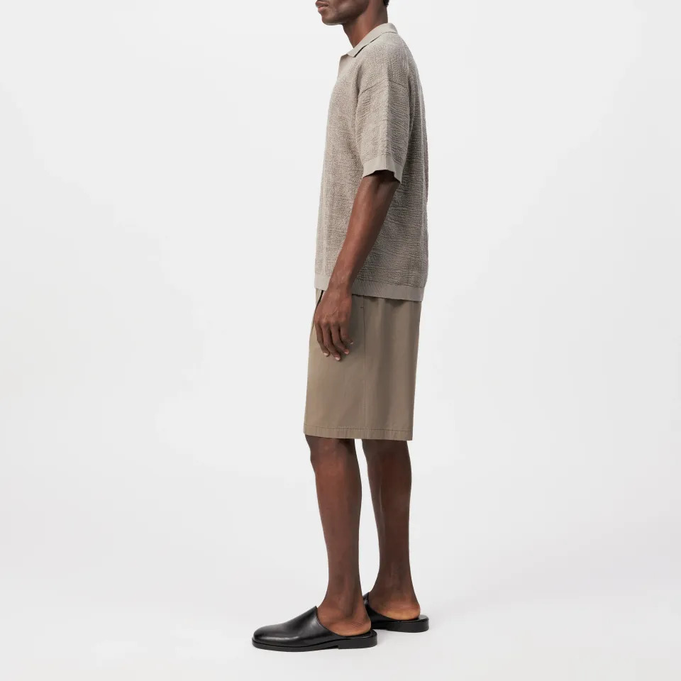 DRYKORN - Oversized Pure Cotton Knit Polo