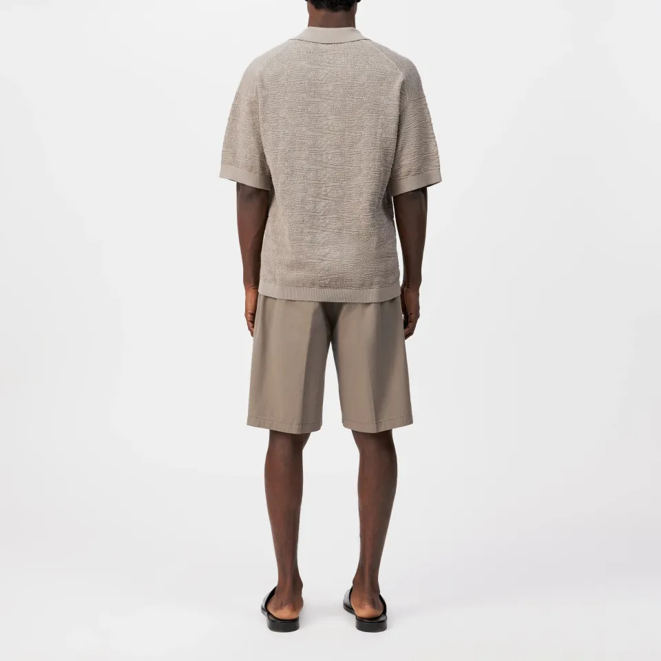 DRYKORN - Oversized Pure Cotton Knit Polo