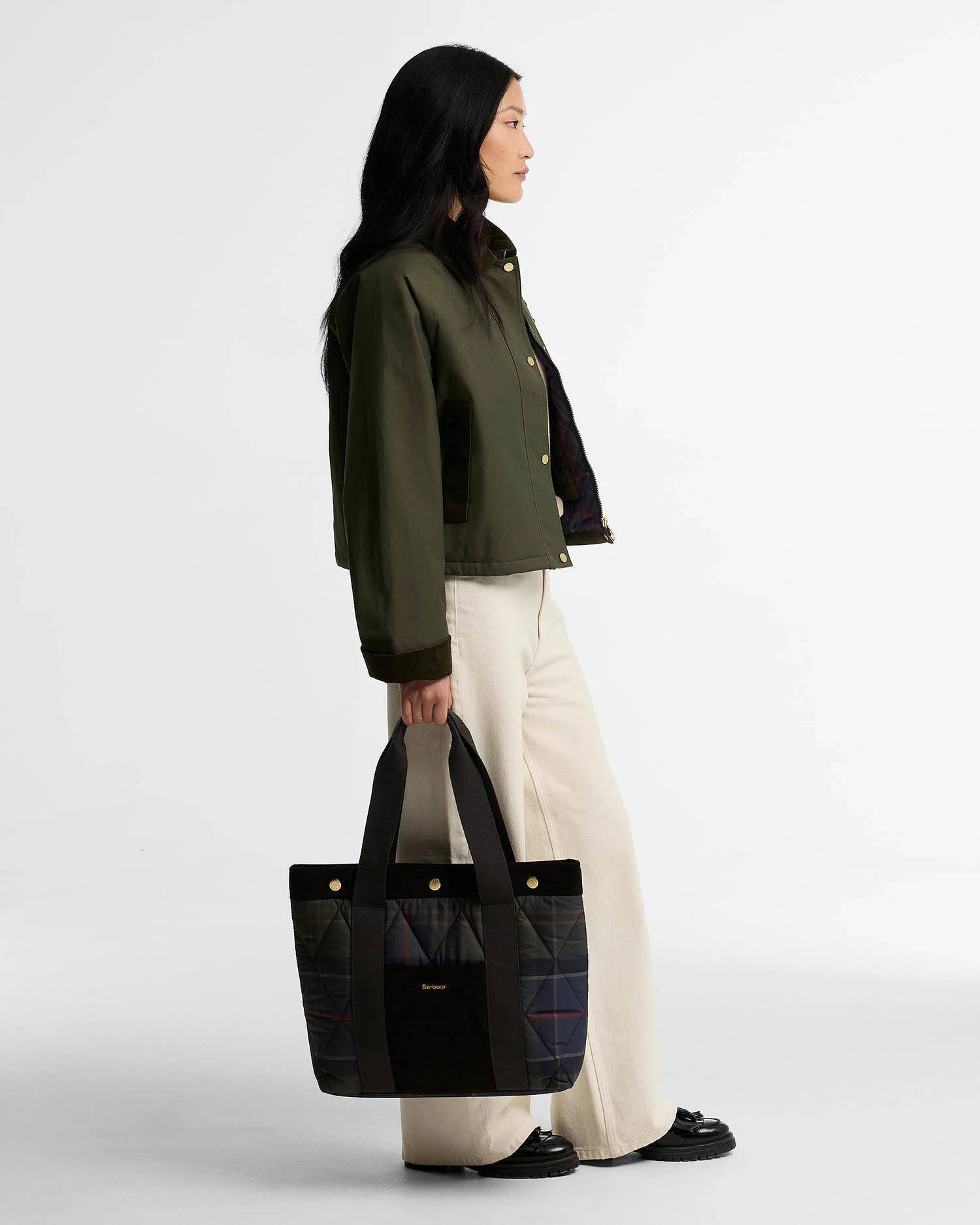 BARBOUR - Healy Tartan Tote Bag