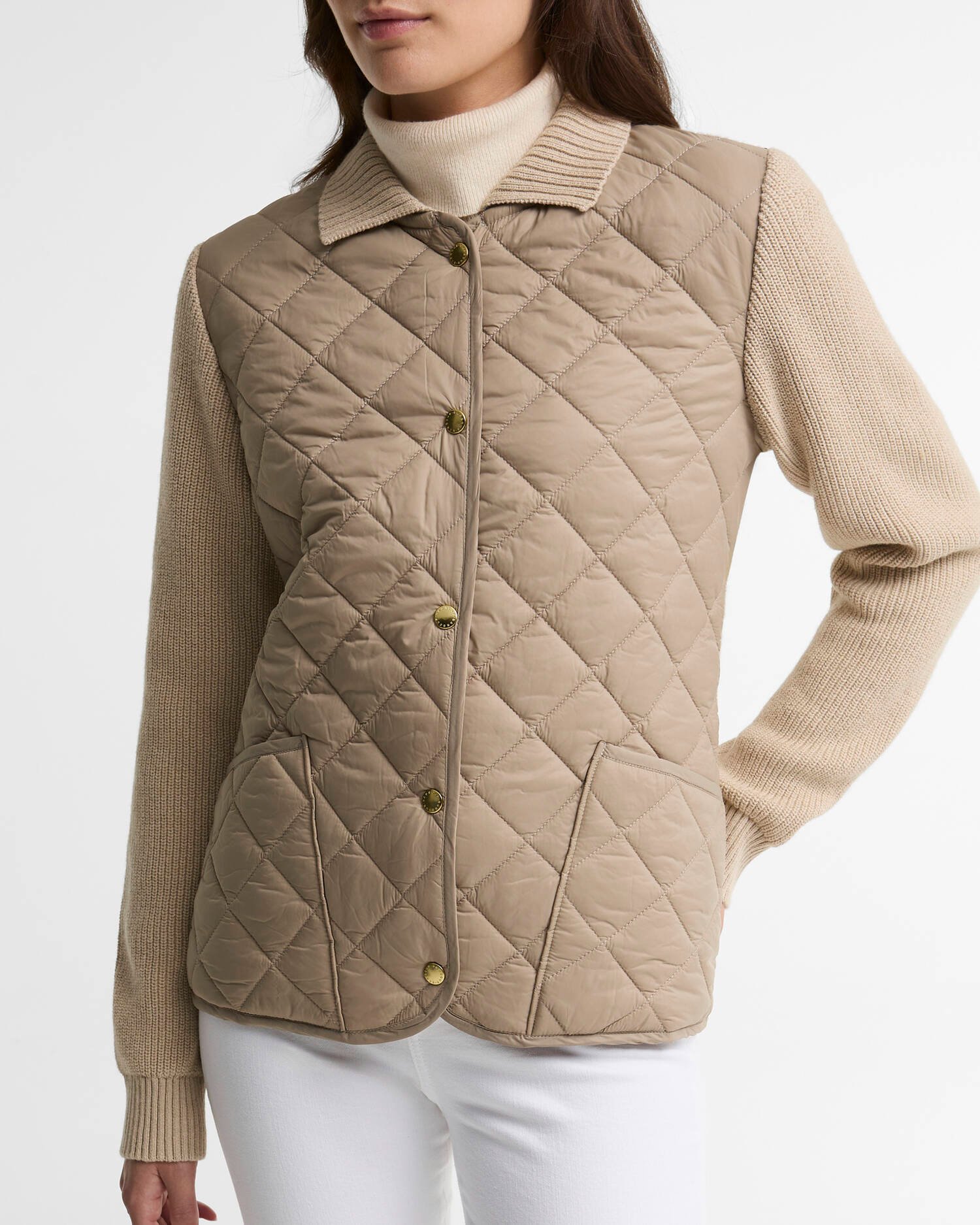 BARBOUR - Allendale Quilted Jumper