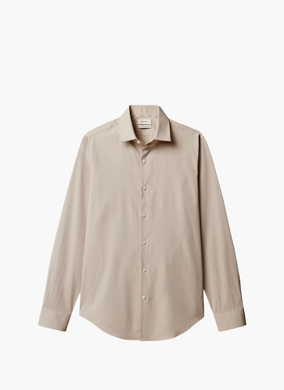 CALVIN KLEIN - Slim Linen Shirt