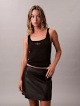 CK Monogram Rib Tank Top