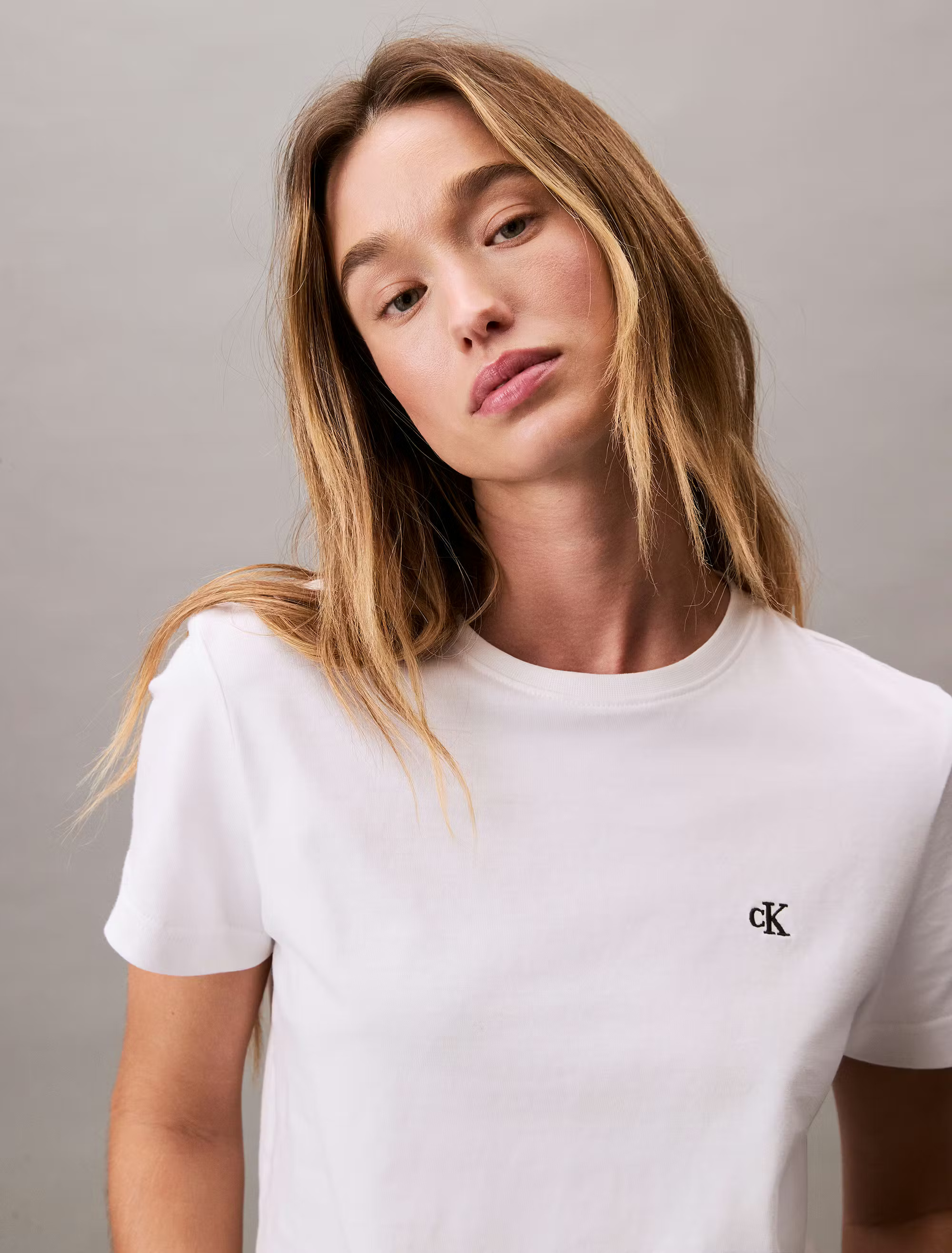 CALVIN KLEIN JEANS - Archive Jersey Crew Tee
