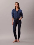 Mid Rise Skinny Blue Orbit