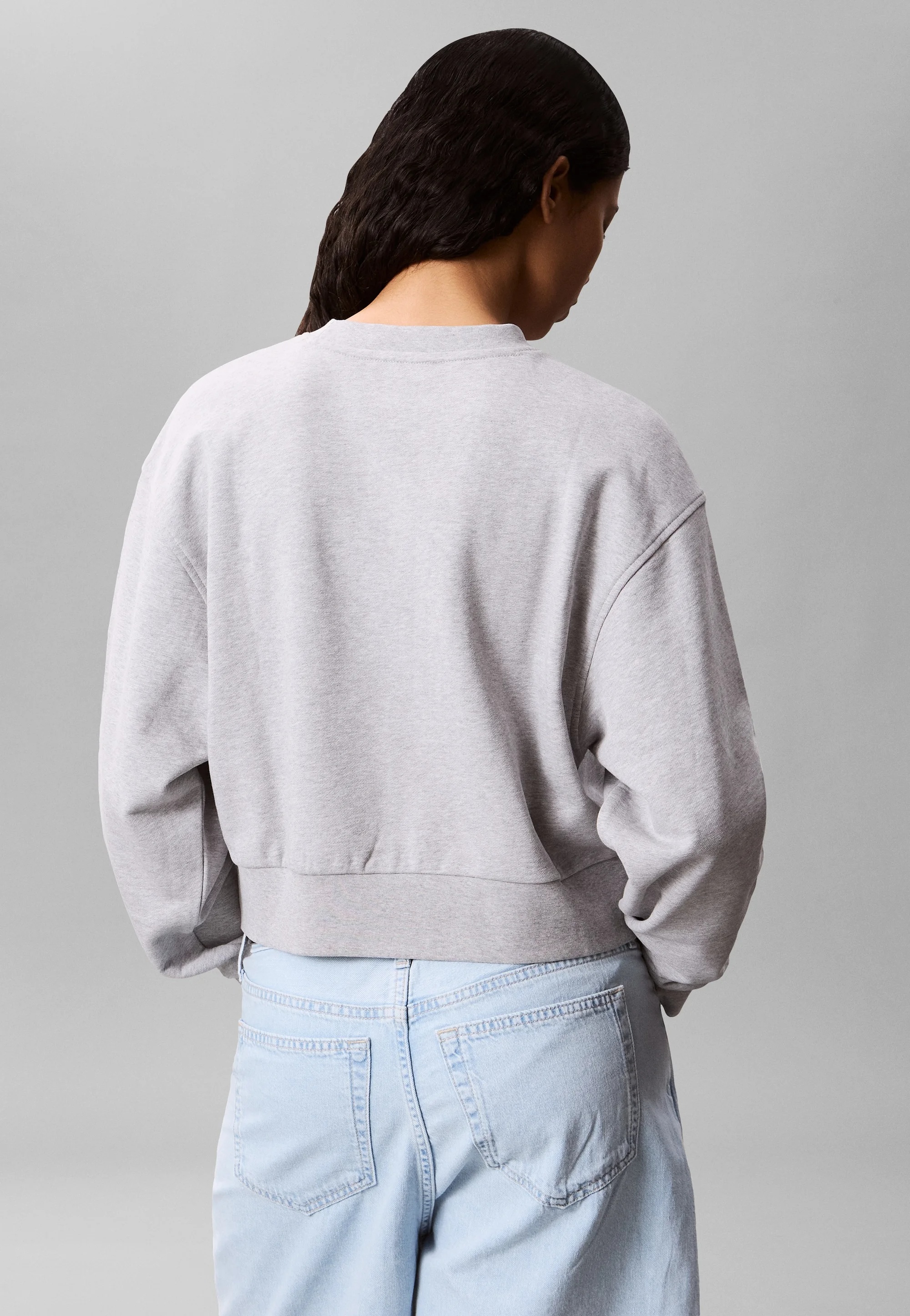 CALVIN KLEIN JEANS - A Cropped Sweater