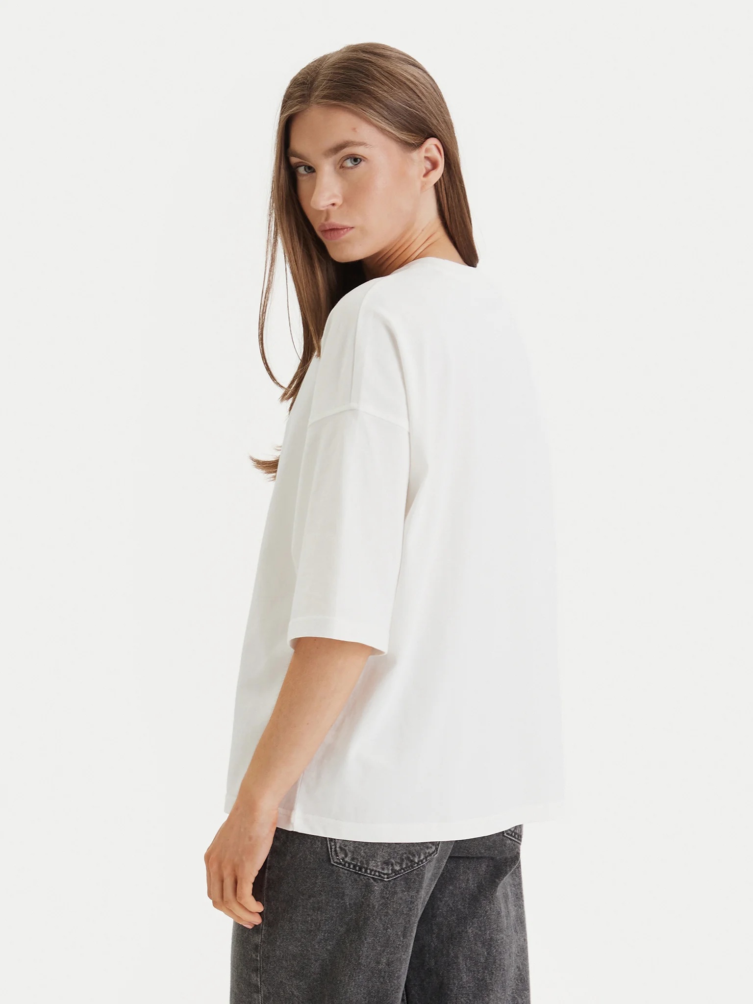 CALVIN KLEIN JEANS - Woven Label Oversized T-Shirt