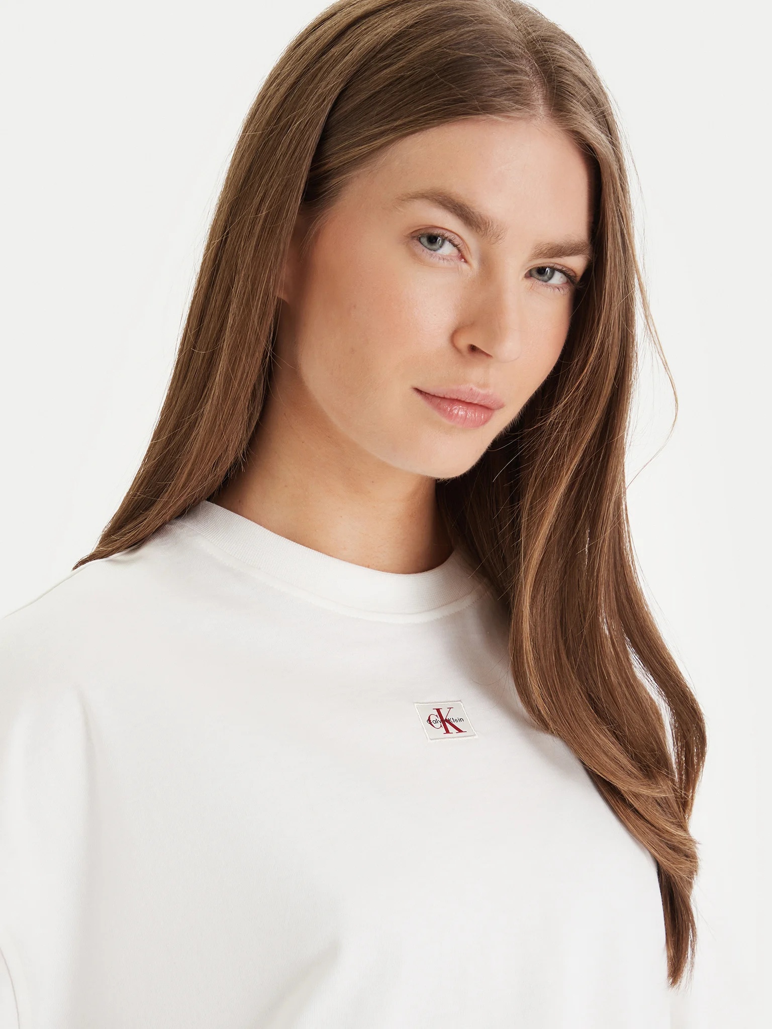 CALVIN KLEIN JEANS - Woven Label Oversized T-Shirt