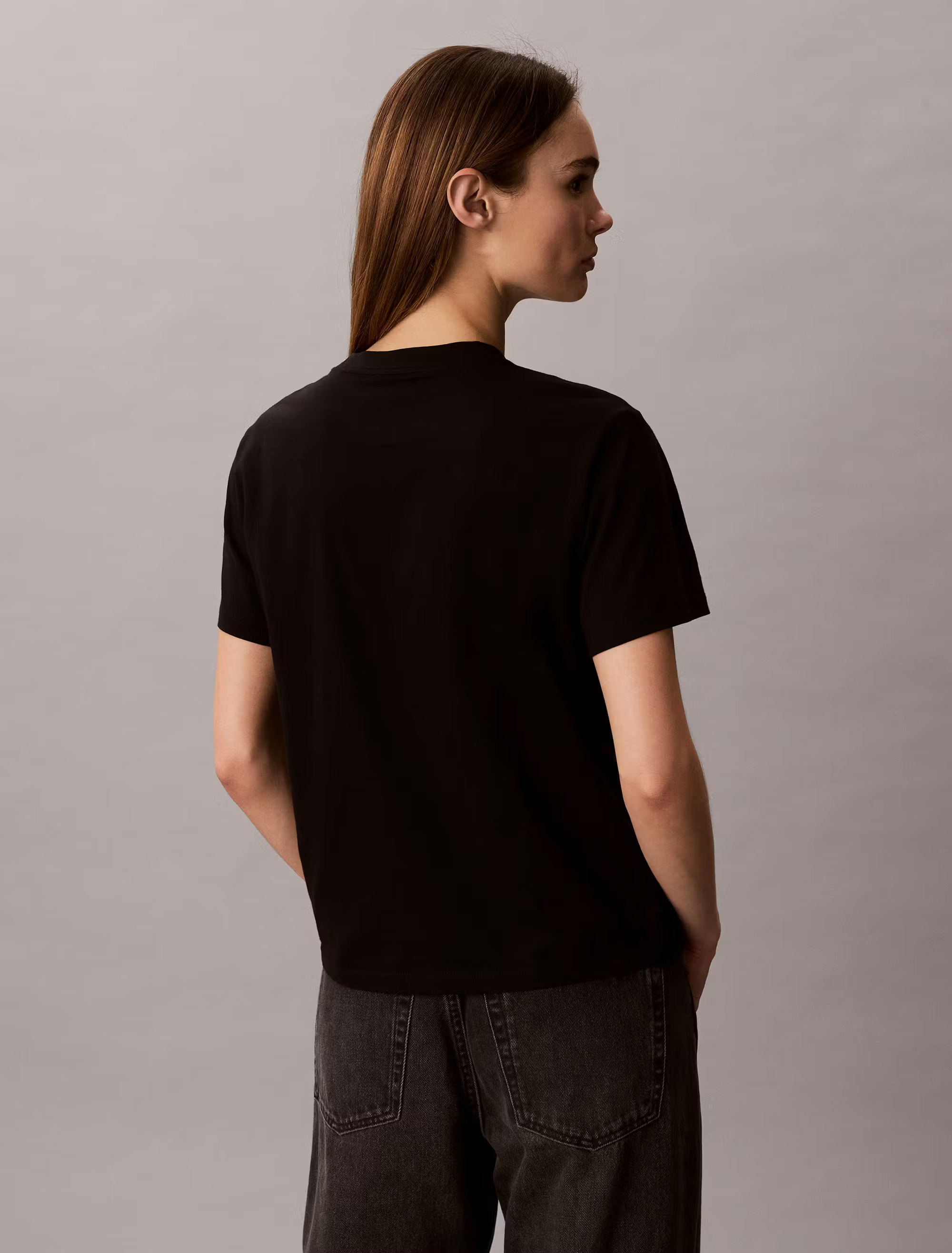 CALVIN KLEIN JEANS - Classic Foil Monologo Tee