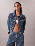 Cropped 90s Denim Jacket