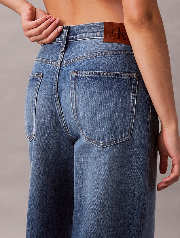 CALVIN KLEIN JEANS - The Wide Leg Classon Blue