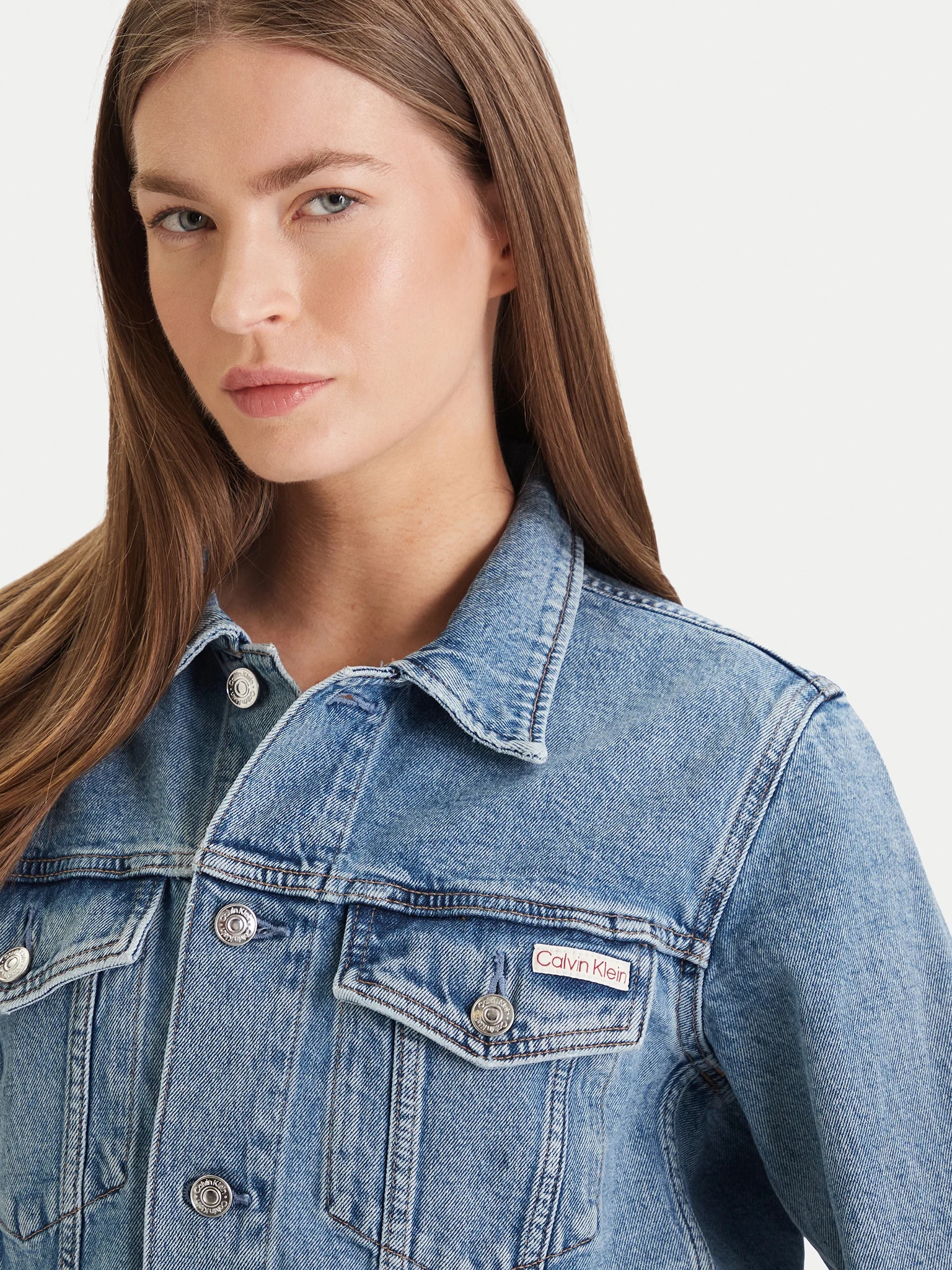 CALVIN KLEIN JEANS - Classic Trucker Panama