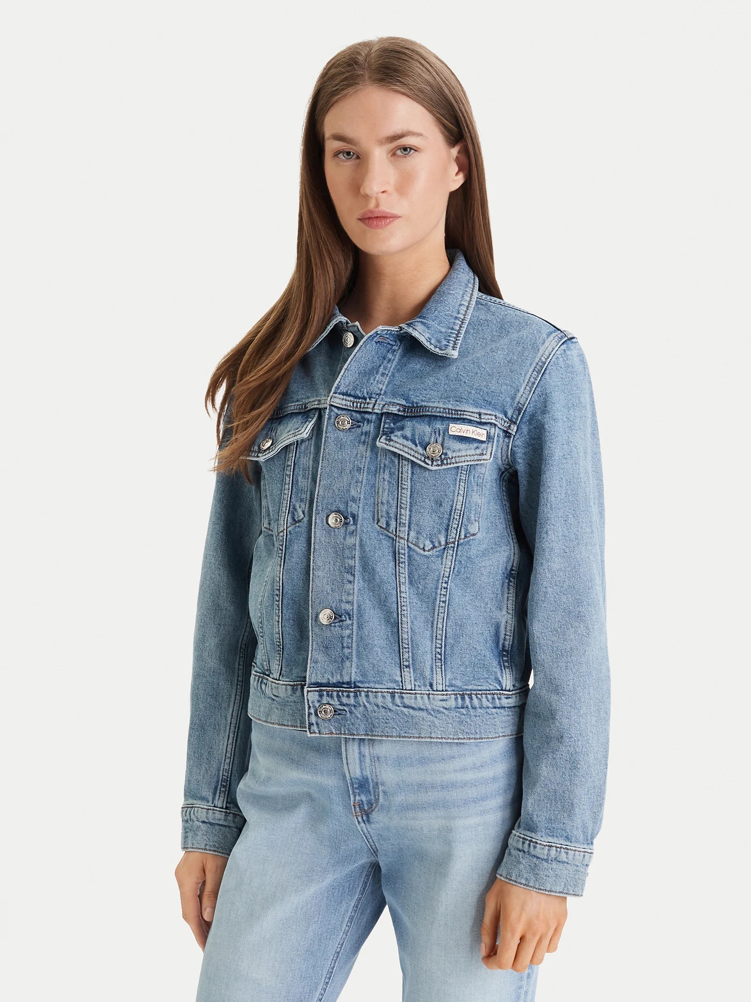 CALVIN KLEIN JEANS - Classic Trucker Panama