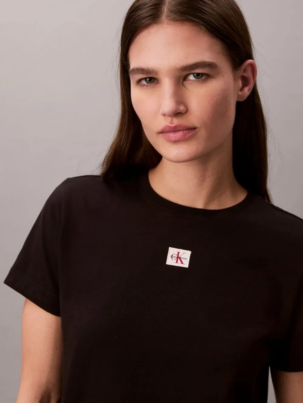 CALVIN KLEIN JEANS - Woven Label Classic Fit Tee