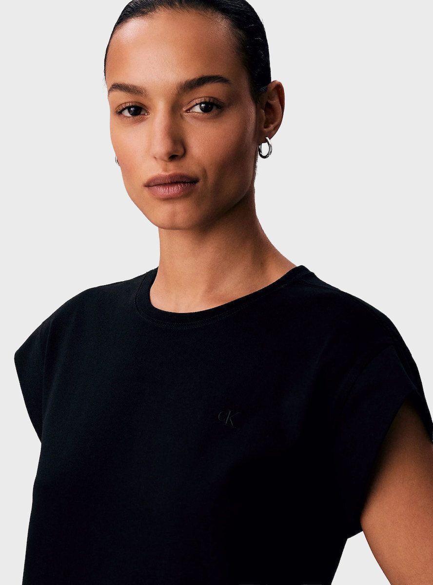 CALVIN KLEIN JEANS - Jersey Easy Midi Dress