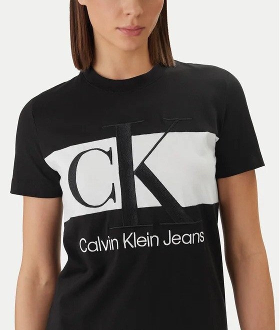 CALVIN KLEIN JEANS - Blocking T-Shirt Dress