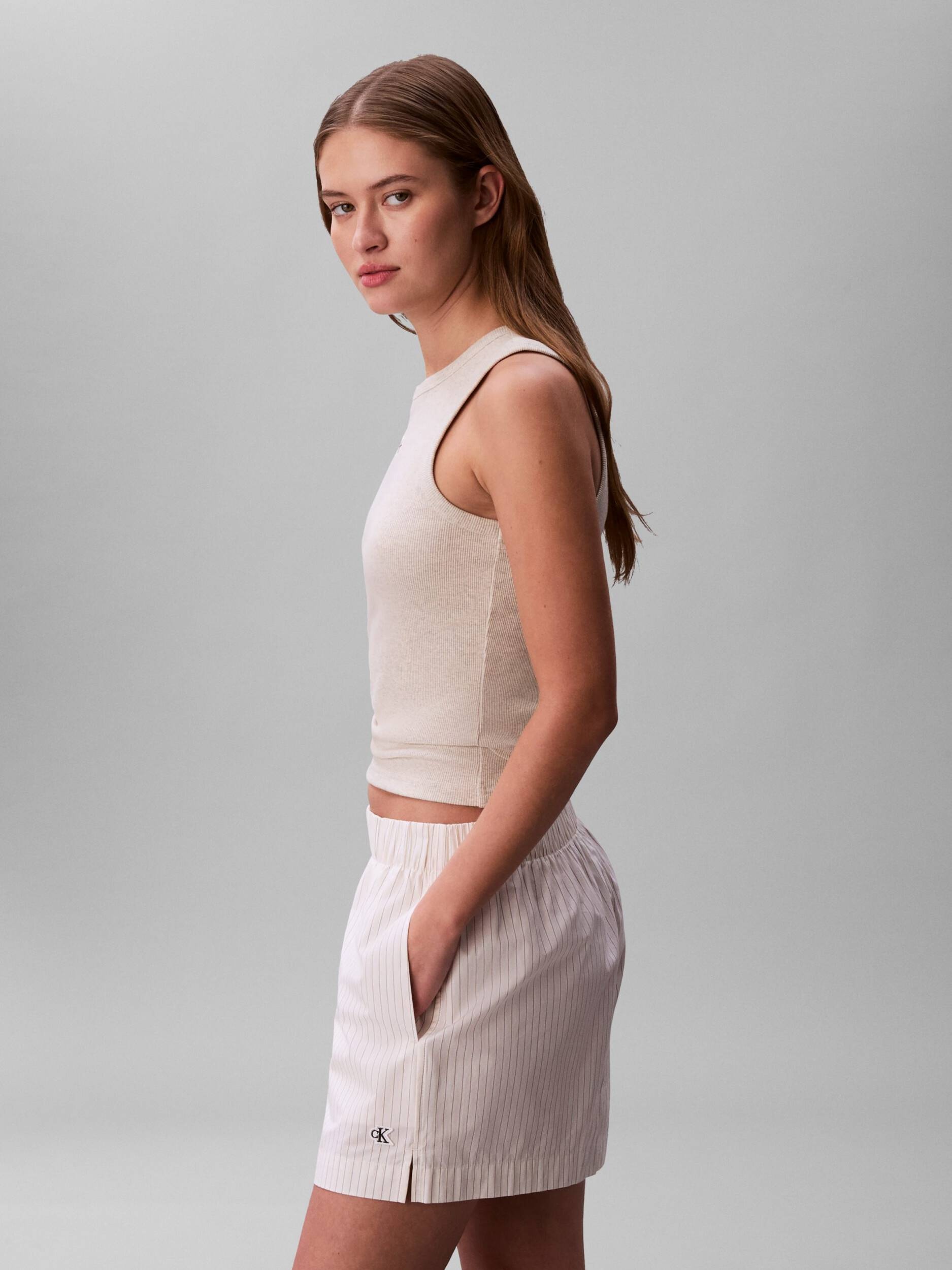 CALVIN KLEIN JEANS - Poplin Chino Short