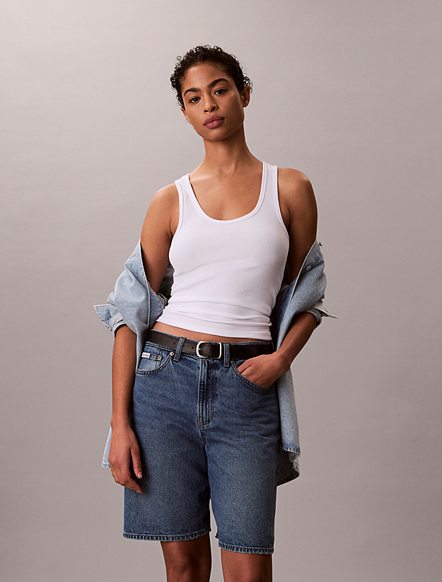 CALVIN KLEIN JEANS - The Bermuda Short Blue Caroline