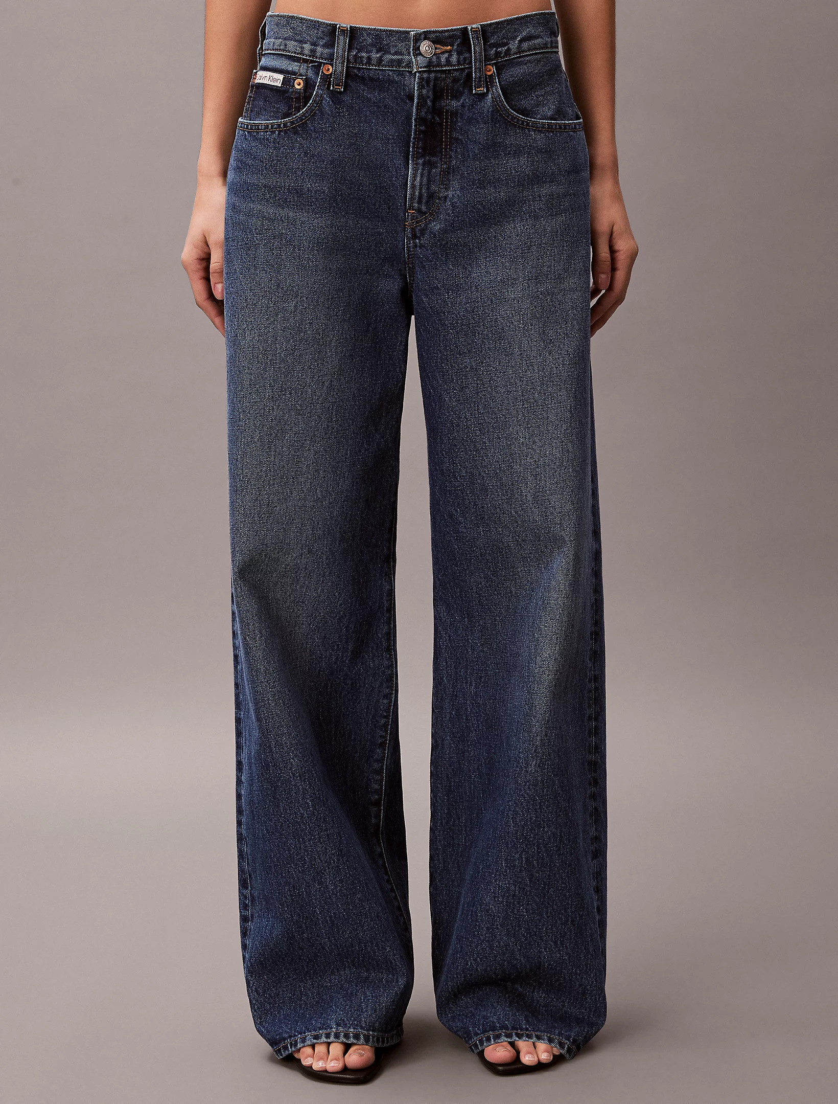 CALVIN KLEIN JEANS - The Wide Leg Indigo Julius
