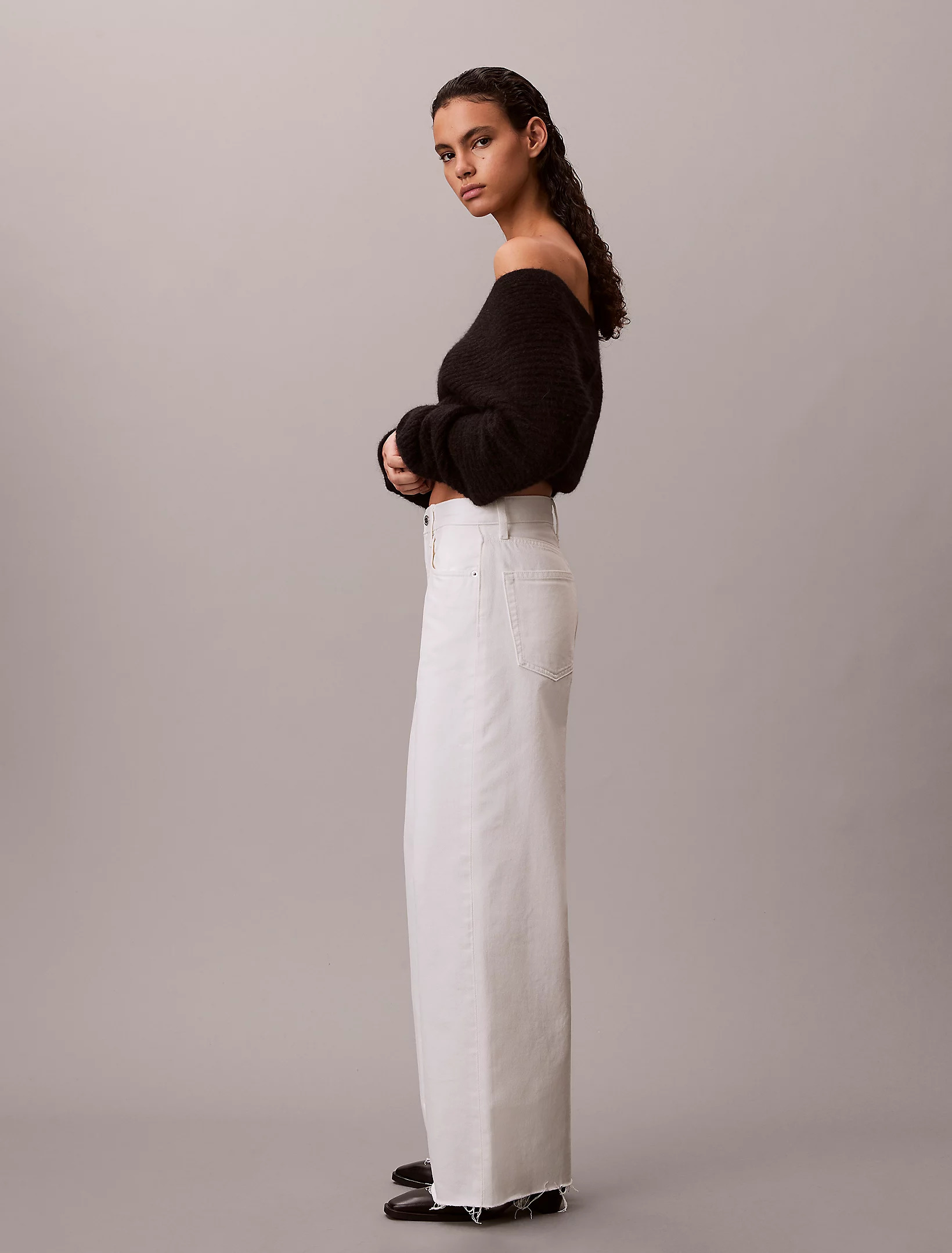 CALVIN KLEIN JEANS - Wide Leg Jeans