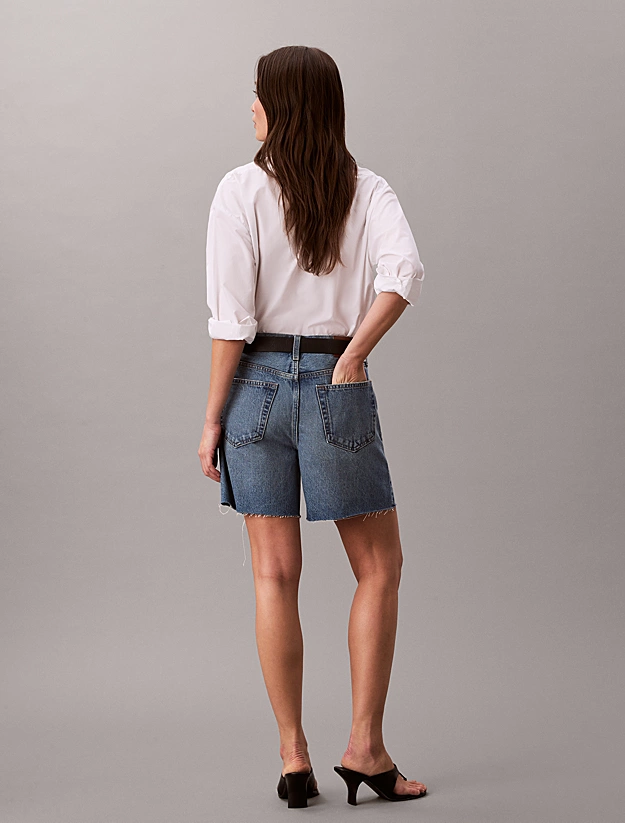 CALVIN KLEIN JEANS - 90s Relaxed Short Blue Monaco