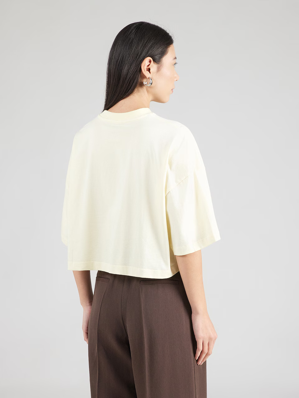 CALVIN KLEIN JEANS - Cropped Boxy heritage Crest