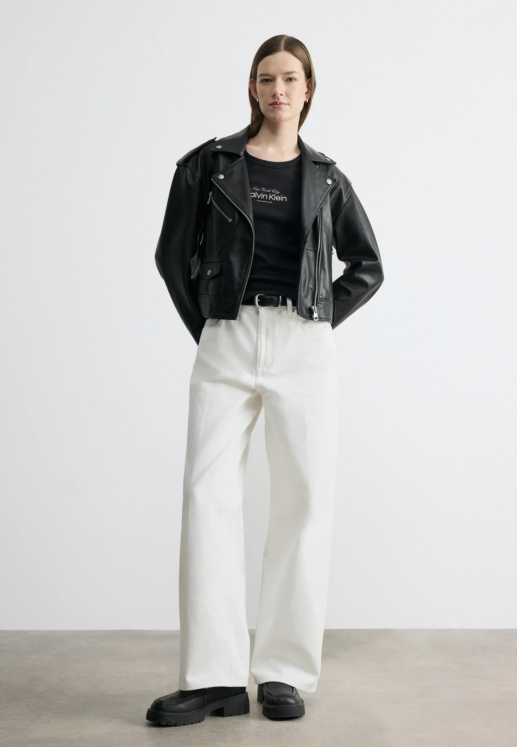 CALVIN KLEIN JEANS - Contour Rib Graphic Tank