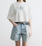 Boxy Crop Monologo Tee