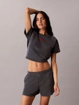 Towel Terry Cropped Sweatsh
