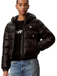 Short Logo Puffer Jacket